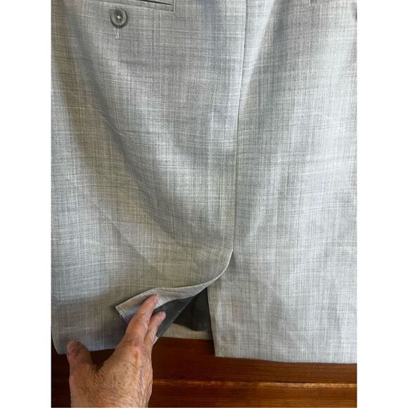 Express Gray A Line Gray Skirt Sz 6 NWT - Picture 3 of 8